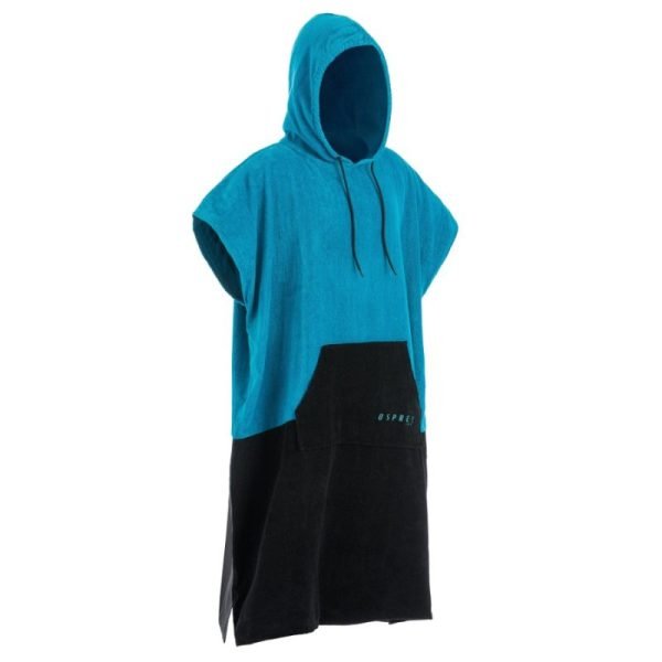 Hooded Towel Poncho - Blue | Beach Day | The Elms