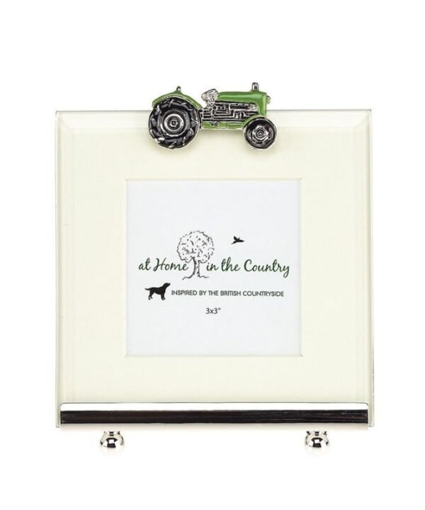 Green Tractor Square Frame | The Elms