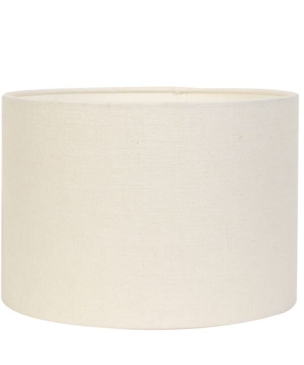 Livingo Cylinder - Eggwhite - 35x35x30 | Shades & Bases | Lamp Shades | The Elms