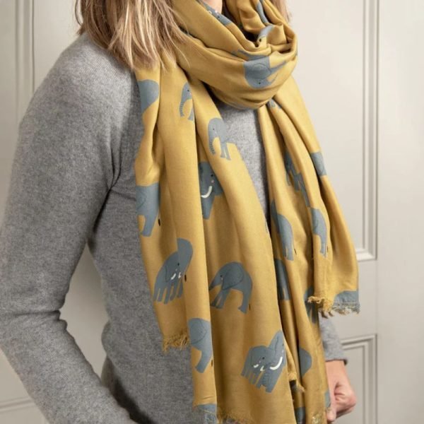 Elephant Scarf | Gifts | For Her | The Elms