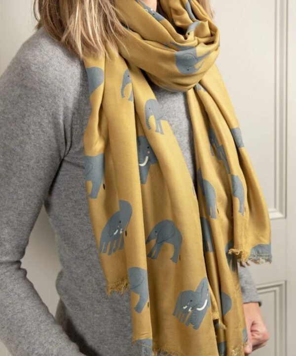 Elephant Scarf | Gifts | For Her | The Elms
