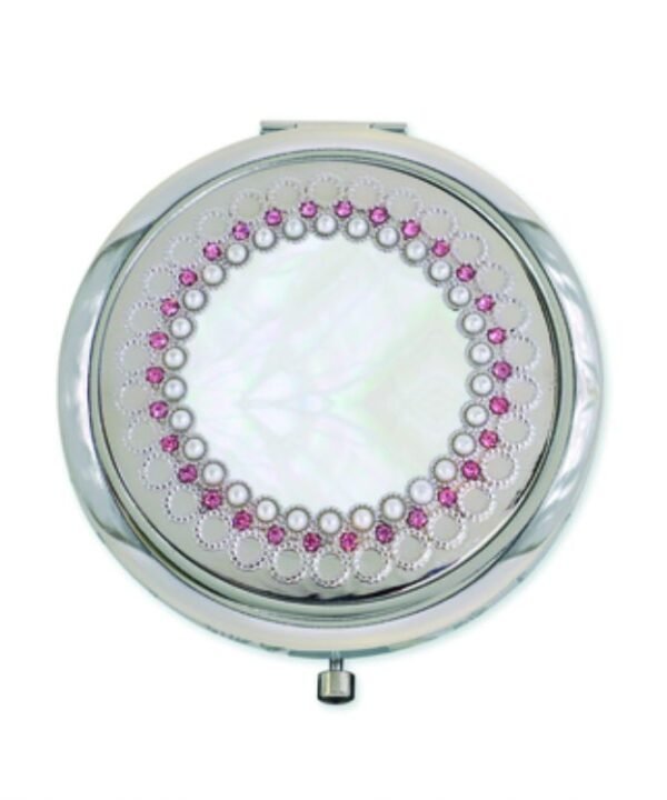 Vintage Pearl Compact Mirror | Gifts | Accessories | The Elms