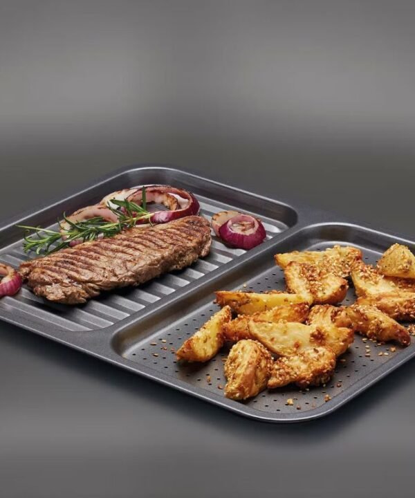 Divided Crisping Tray / Ridged Baking Tray | Cookware | Baking Trays | The Elms