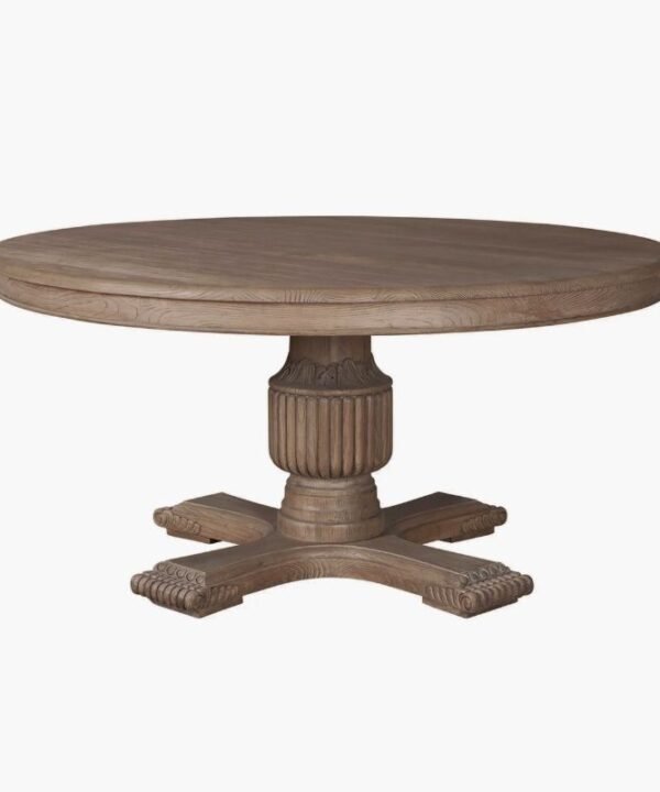 160cm Sofia Round Dining Table – All Rustic Brown | Dining Room | Dining Tables |The Elms