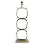 Lutika Lamp Base - Light Gold - 23x11.5x69 | Lighting & Lamps | Lamp Bases | The Elms