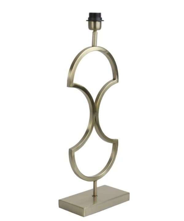 Riava Lamp Base - Light Gold - 22x12.5x58 | Lighting & Lamps | Lamp Bases | The Elms