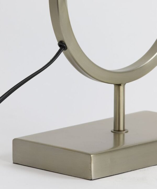 Riava Lamp Base - Light Gold - 22x12.5x58 | Lighting & Lamps | Lamp Bases | The Elms