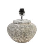 Mirla Lamp Base - Ceramics Sand - 25x28 | Lighting & Lamps | Lamp Bases | The Elms