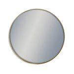 Round Gold Framed Arden Wall Mirror – 90.7cm x 90.7cm | Decorative Accessories | Mirrors | The Elms