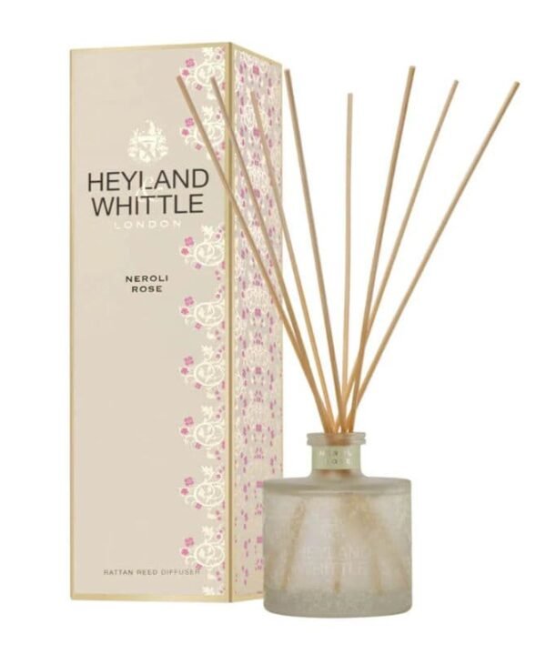 Gold Classic Reed Diffuser - Neroli Rose - 200ml | Fragrances | Candles & Diffusers | The Elms