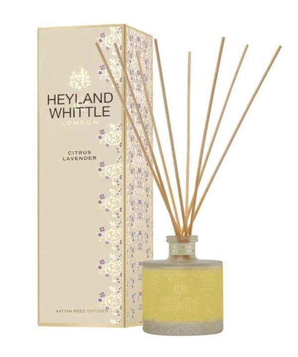 Gold Classic Reed Diffuser - Citrus Lavender - 200ml | Fragrances | Candles & Diffusers | The Elms