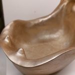 Hungry Hippo Storage Bowl - Gold | Sculptures & Ornaments | Ornaments | The Elms