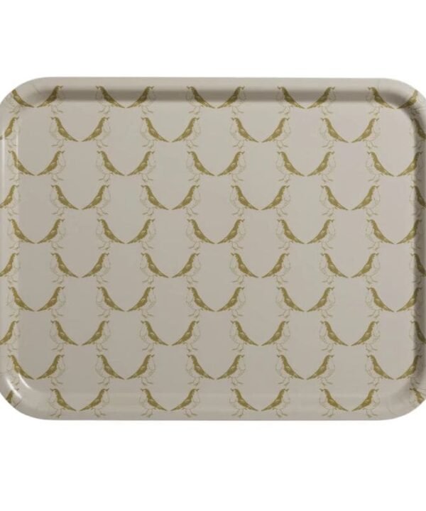 Printed Tray - Robin - Large | Christmas | Christmas Serveware | The Elms