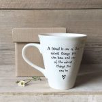 Porcelain Mug - Friend Is The Nicest - 500ml | Serveware | Cups | The Elms