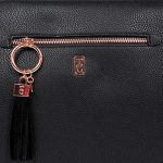Savoy Large Satchel Bag - Black | Accessories | Bags | The Elms