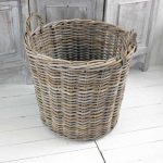 Kubu Basket - Round - Medium | Boxes & Baskets | Baskets | The Elms