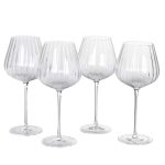 Ribbed Wine Glasses – Set of 4 | Cups & Glasses | Glasses | The Elms