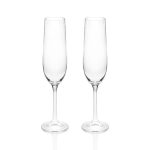 Ripple Glasses - Champagne Glasses - Set of 2 | Cups & Glasses | Glasses | The Elms