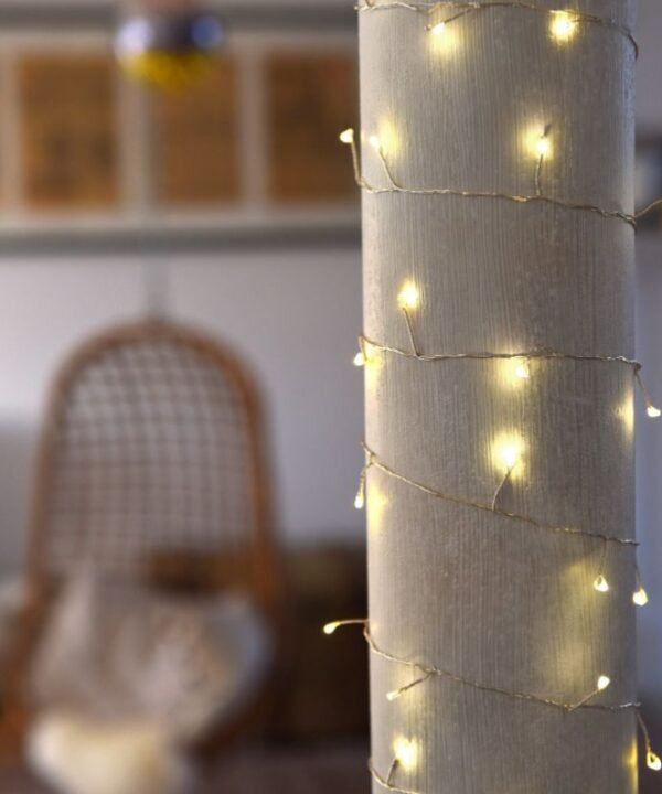 60 Garland Lights - Gemstone - Plug In | Christmas | Christmas Lights | The Elms