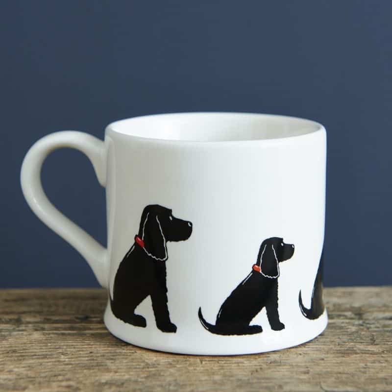 Dog Mug - Black Cocker Spaniel | Serveware | Cups, Glasses & Jugs | The Elms