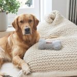 Tweed Dog Bone - Small - Grey | Pets | Pet Accessories | The Elms