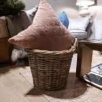 Kubu Basket - Round - Small | Boxes & Baskets | Baskets | The Elms