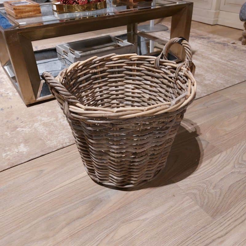 Kubu Basket - Round - Small | Boxes & Baskets | Baskets | The Elms