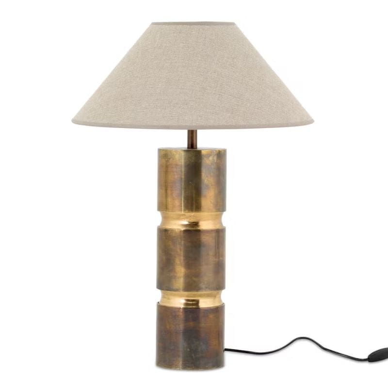 Jonne Table Lamp Base – Antique Brass – 52cm | Lighting & Lamps | Lamp Bases | The Elms