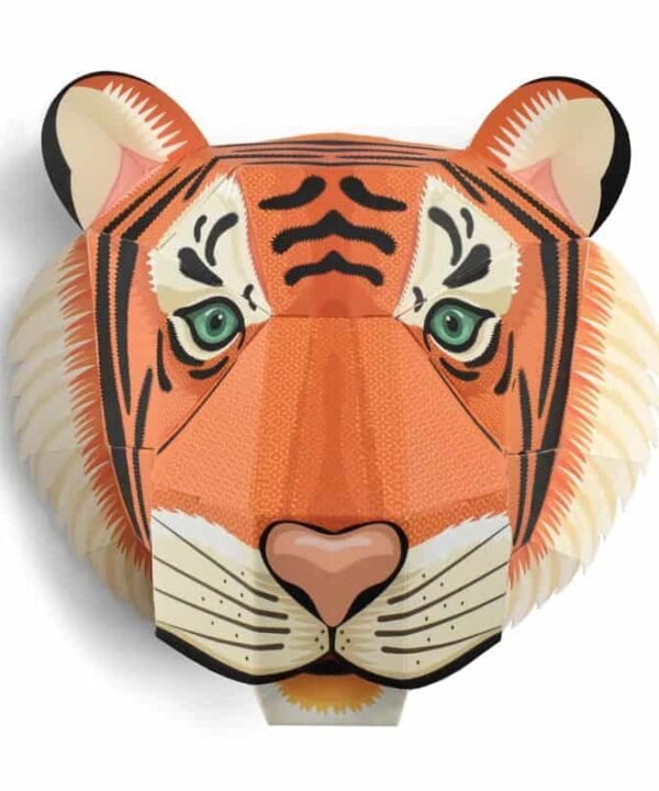 Create Your Own Majestic Tiger Head - 26cm | Gifts | Toys | The Elms