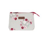 Peony Canvas Makeup Bag - Small | Accessories | Bags | The Elms