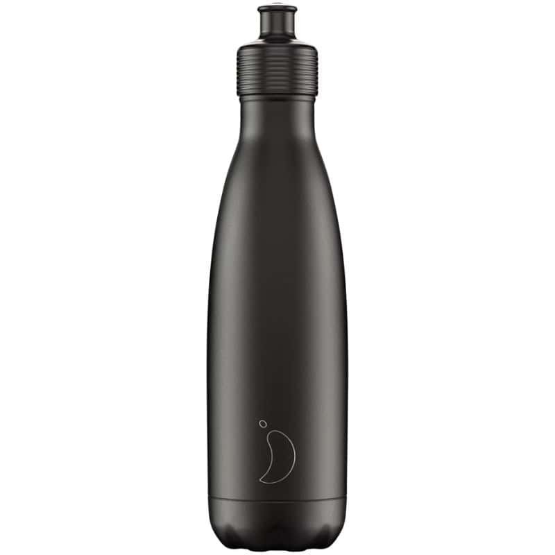 Chilly's - Sports Black - 500ml | Kitchen Accessories | Gadgets | The Elms