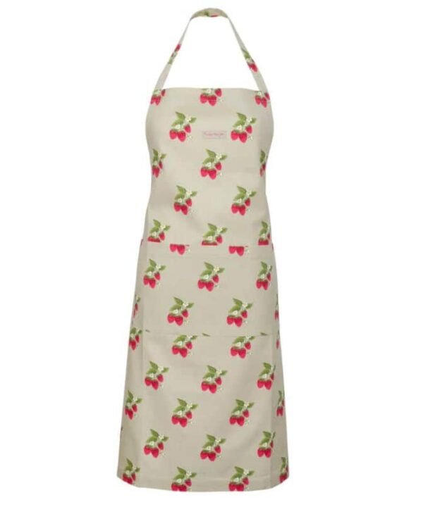 Adult Apron - Strawberries | Linen | Aprons | The Elms