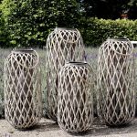 Braided Lantern - 60cm | Garden Lighting | Lanterns | The Elms