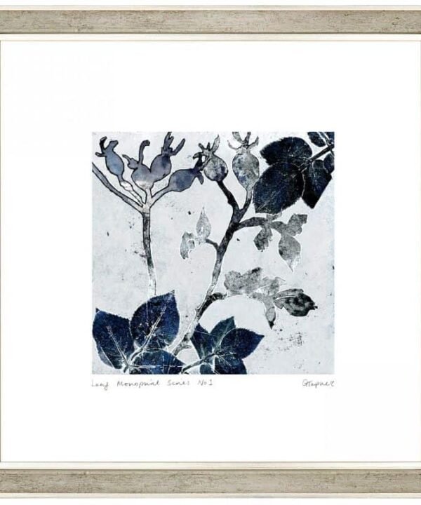 Leaf Monoprint No.1 - 38cm x 38cm | Art | Paintings | The Elms