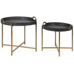 Hicks Tray Side Tables - Set of 2 | Living Room | Side tables | The Elms