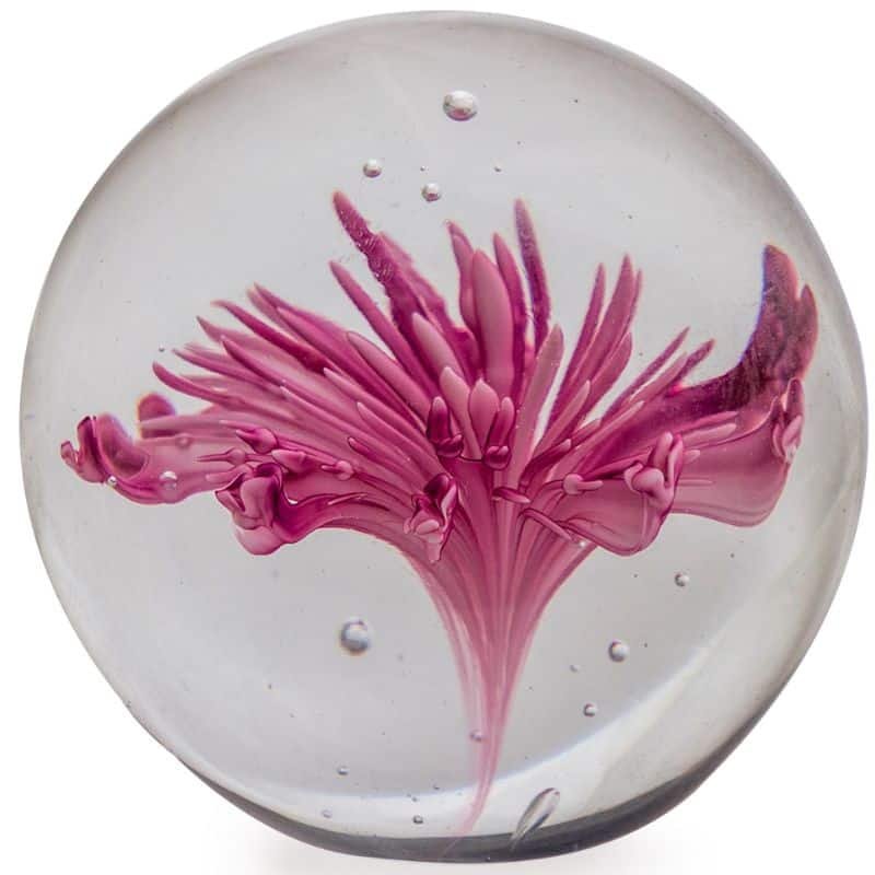 Purple ball high quality paperweight