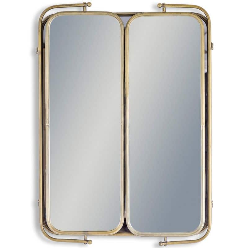 3 Fold Wall Mirror - 124.5cm x 86.5cm | Decorative Accessories | Mirrors | The Elms