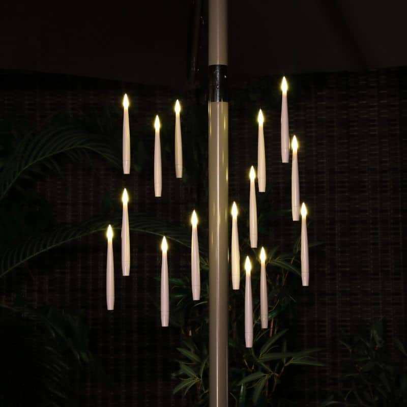 The Magic Candle Chandlier - Battery Operated | Garden Lighting | String Lights | The Elms