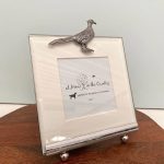 Pheasant Photo Frame - 3 x 3 inch | Art | Picture Frames | The Elms