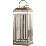 Antique Brass Lantern - 58cm | Garden Lighting | Lanterns | The Elms