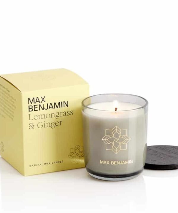 Max Benjamin Candle - Lemongrass & Ginger | Fragrances | Candles | The Elms