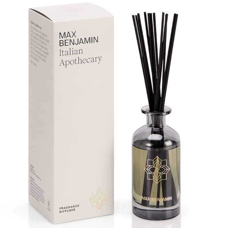 Max Benjamin Diffuser - Italian Apothecary - 150ml | Fragrances | Diffusers | The Elms