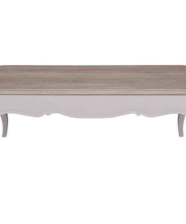 Sofia Hardwick/Rustic Brown Rectangular Coffee Table - 120cm x 45cm x 60cm | Living Room | Coffee Tables & Side Tables | The Elms