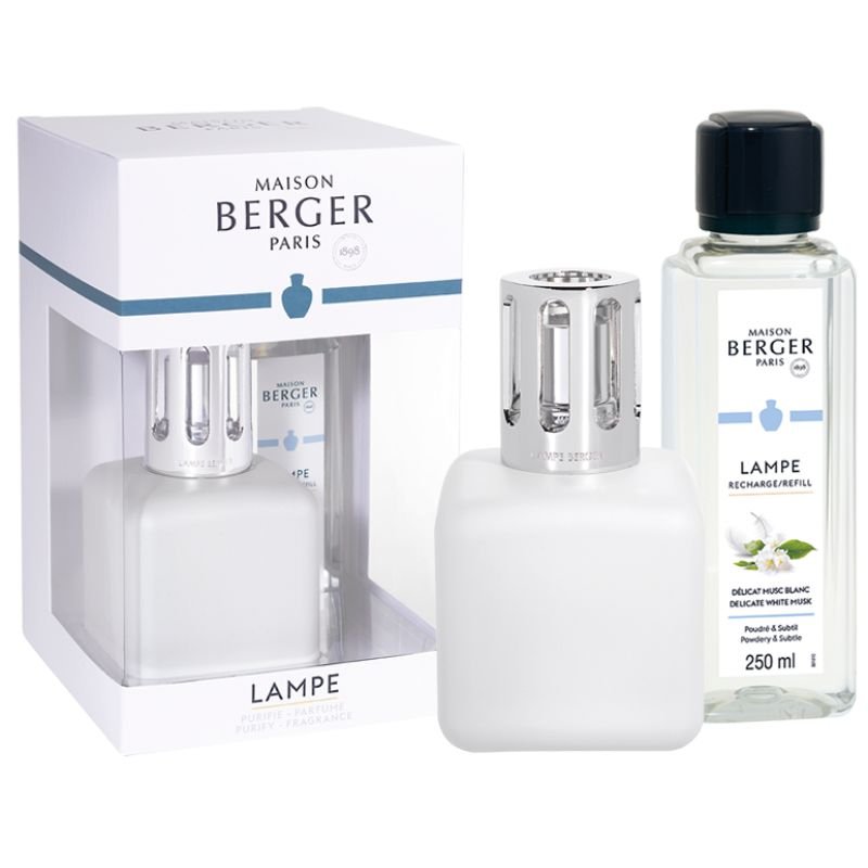 White Ice Cube Lampe Berger Gift Pack | Gifts | Fragrances Gifts | The Elms