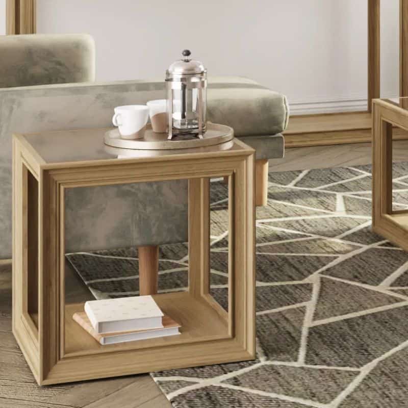 Palma Side Table - 50cm x 50cm | Living Room | Coffee Tables & Side Tables | The Elms