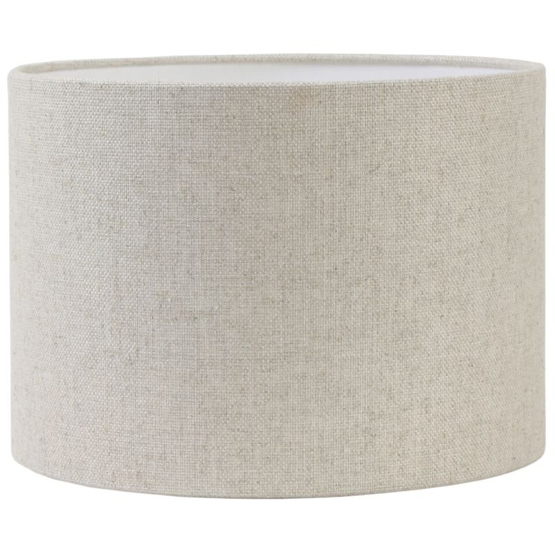 Livigno Natural Cylinder Lamp Shade - 30cm | Lighting Accessories | Lamp Shades | The Elms