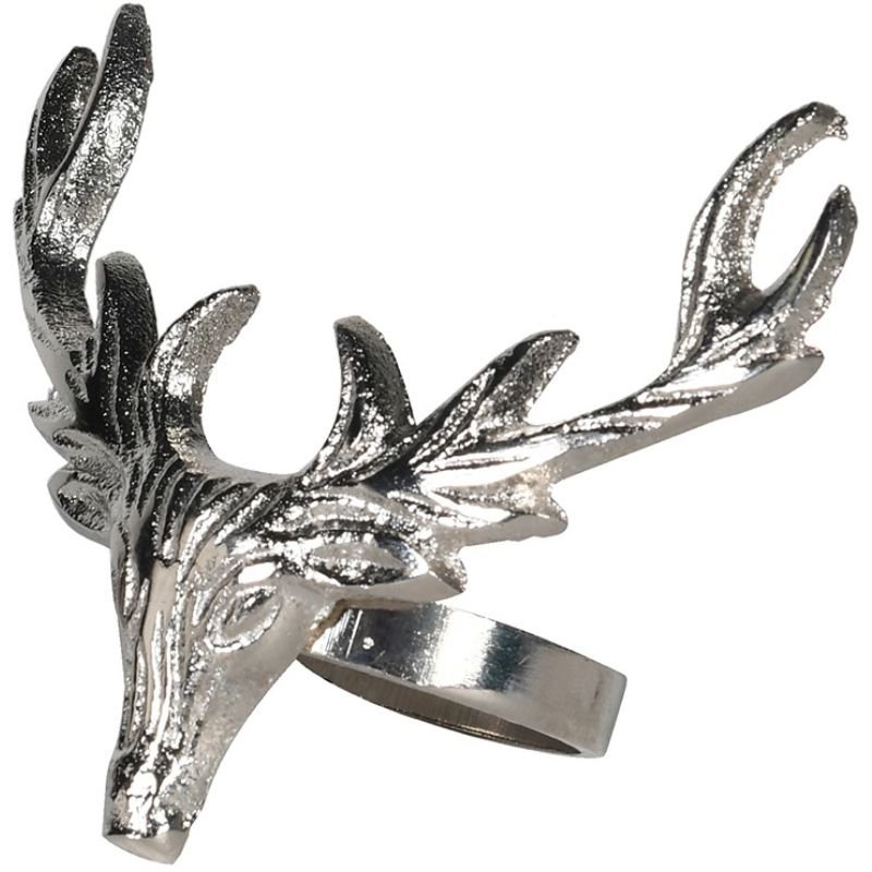 Reindeer Napkin Rings - 9cm | Christmas | Christmas Serveware | The Elms