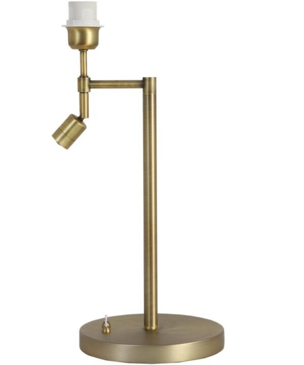 Montana Antique Bronze with LED Table Lamp Base - 47.5cm | Lighting Accessories | Lamp Bases | The Elms