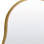 Levu Gold Wall Mirror - 65cm x 63cm | Wall Decor | Mirrors | The Elms