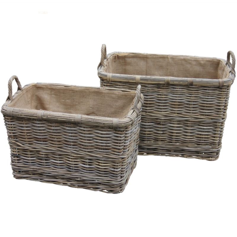 Rectangle Basket on Wheels